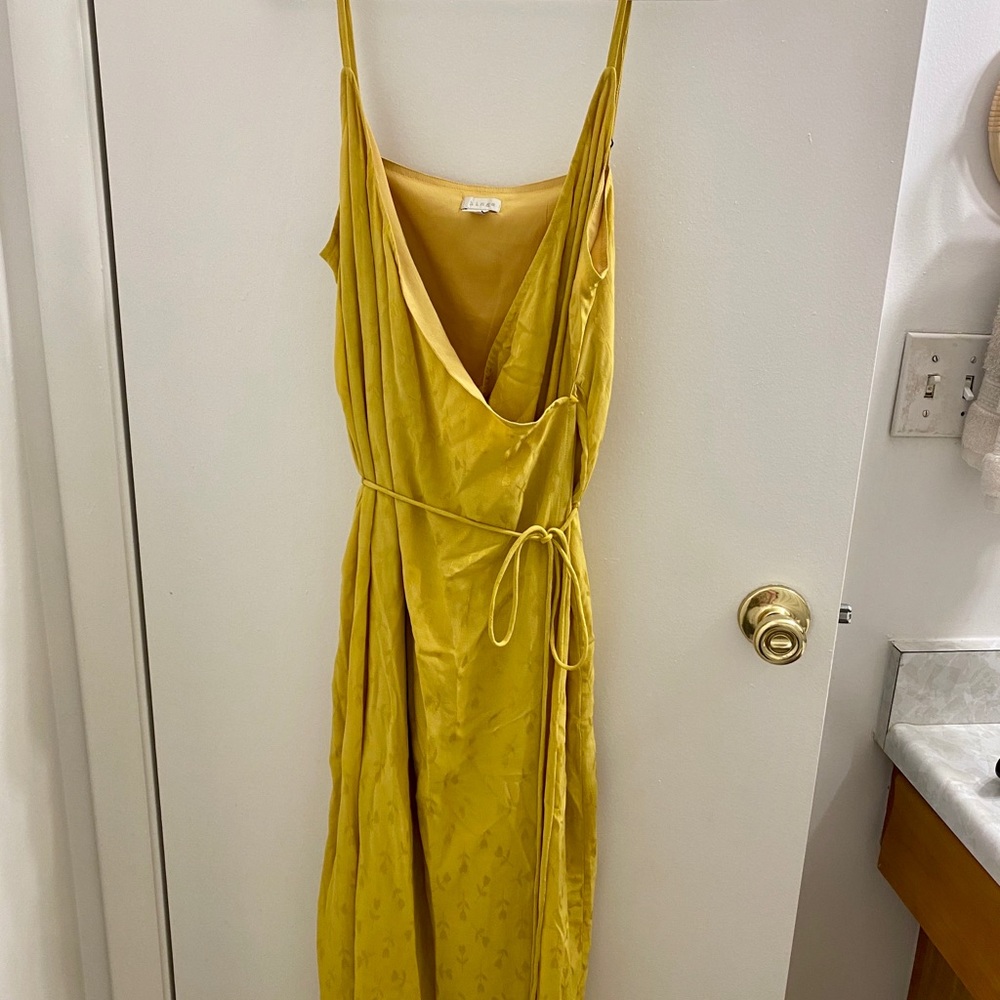 NWOT yellow summer dress